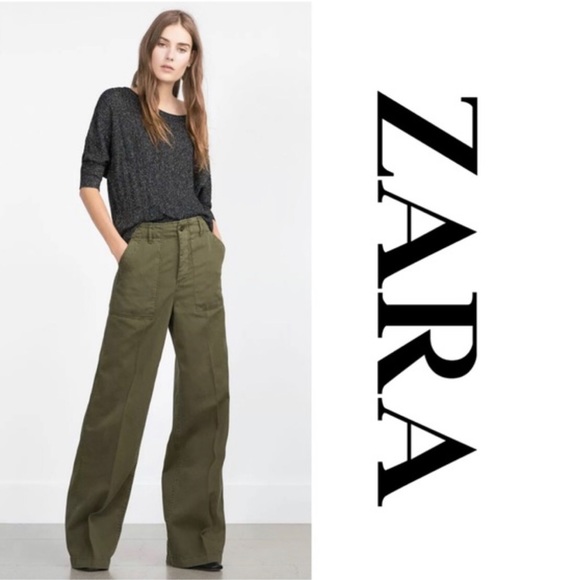 Zara Pants - Zara Wide Leg Pants